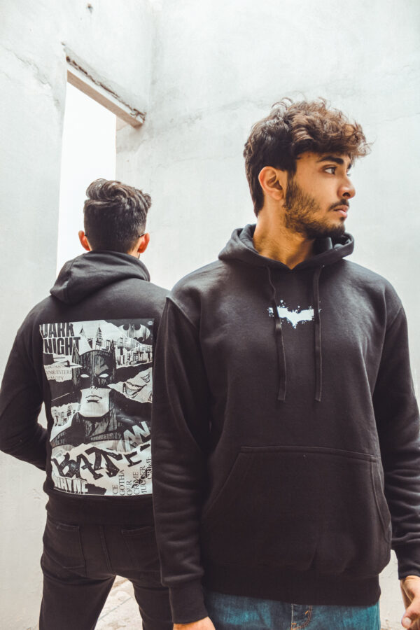 GOTHAM NOIR - Black Hoodie